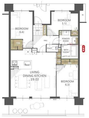 3LDK apartment in Machida, Tokyo - Photo 1