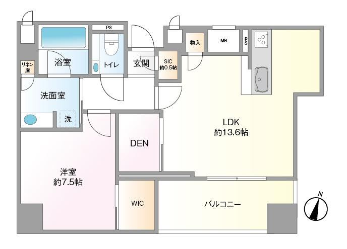1LDK apartment in Kita Ward, Osaka - Photo 1