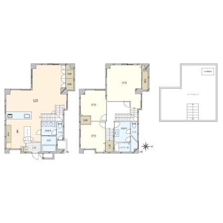3LDK apartment in Nakagyo Ward, Kyoto - Photo 1