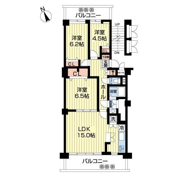 3LDK apartment in Narashino, Chiba - Photo 1