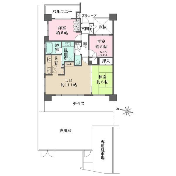 3LDK apartment in Koshigaya, Saitama - Photo 1