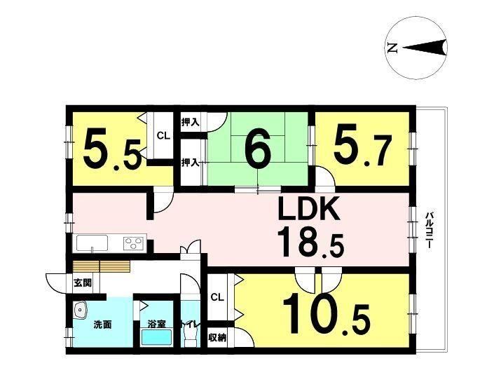 4LDK apartment in Oita, Oita - Photo 1