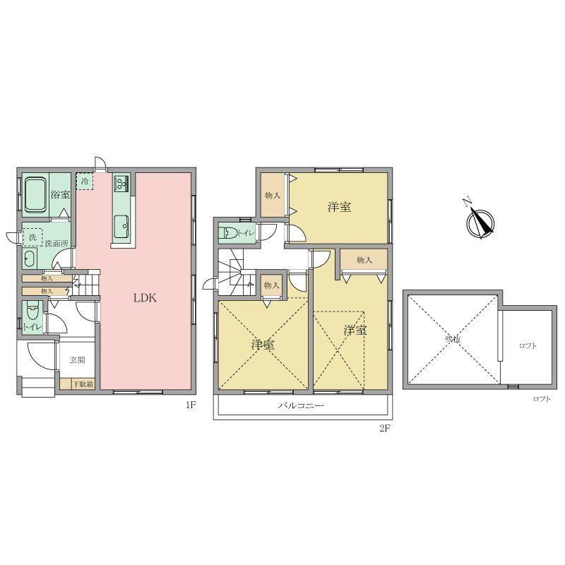 3LDK house in Yodogawa Ward, Osaka - Photo 1