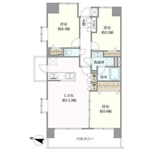 3LDK apartment in Koto Ward, Tokyo - Photo 1