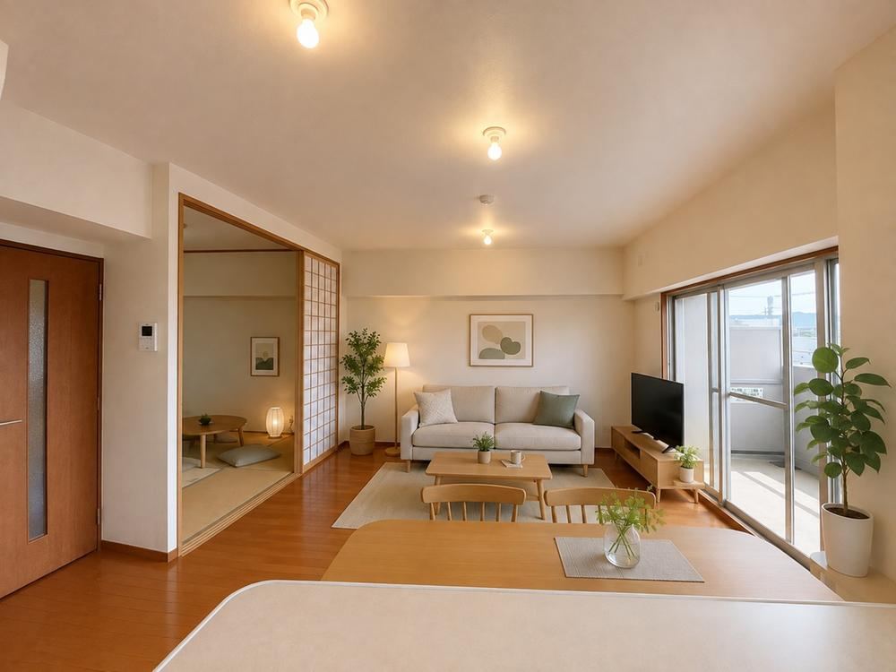 3LDK apartment in Hirakata, Osaka - Photo 1