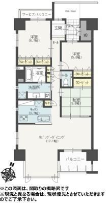 3LDK apartment in Chuo Ward, Niigata - Photo 1