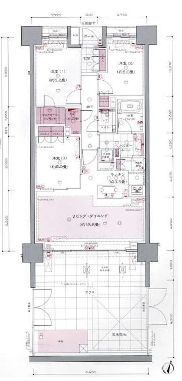 3LDK apartment in Setagaya Ward, Tokyo - Photo 1