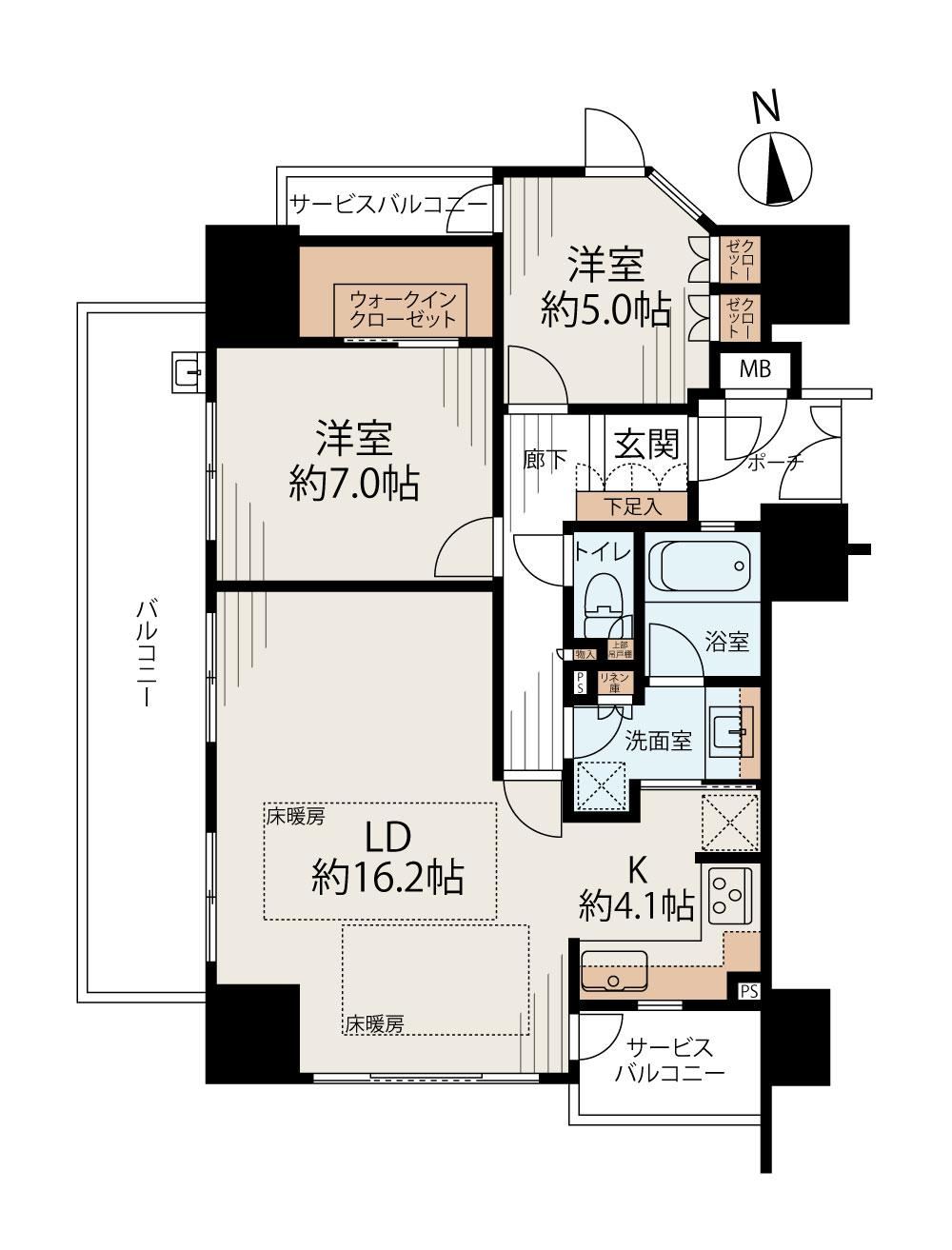 3LDK apartment in Tennoji Ward, Osaka - Photo 1