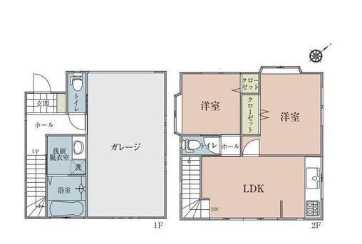2LDK house in Kawaguchi, Saitama - Photo 1