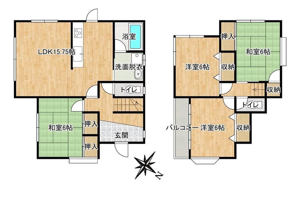 4LDK house in Asakita Ward, Hiroshima - Photo 1