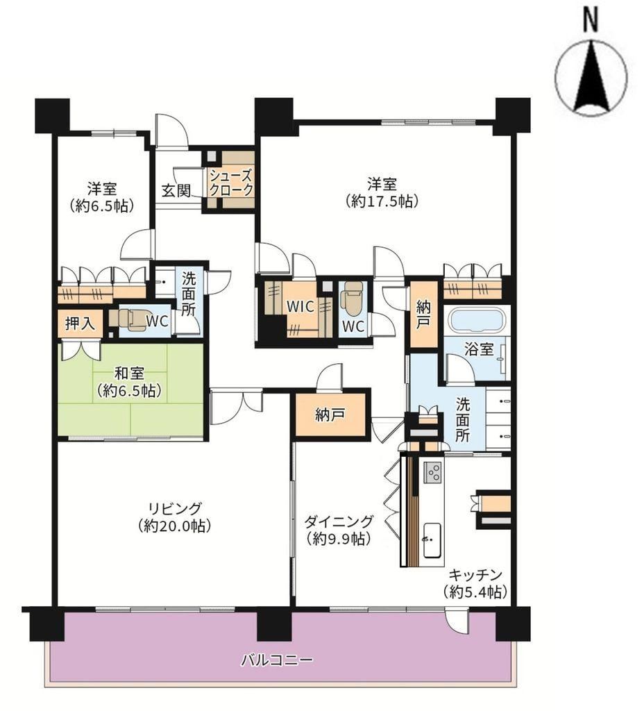 3LDK+2S apartment in Matsuyama, Ehime - Photo 1