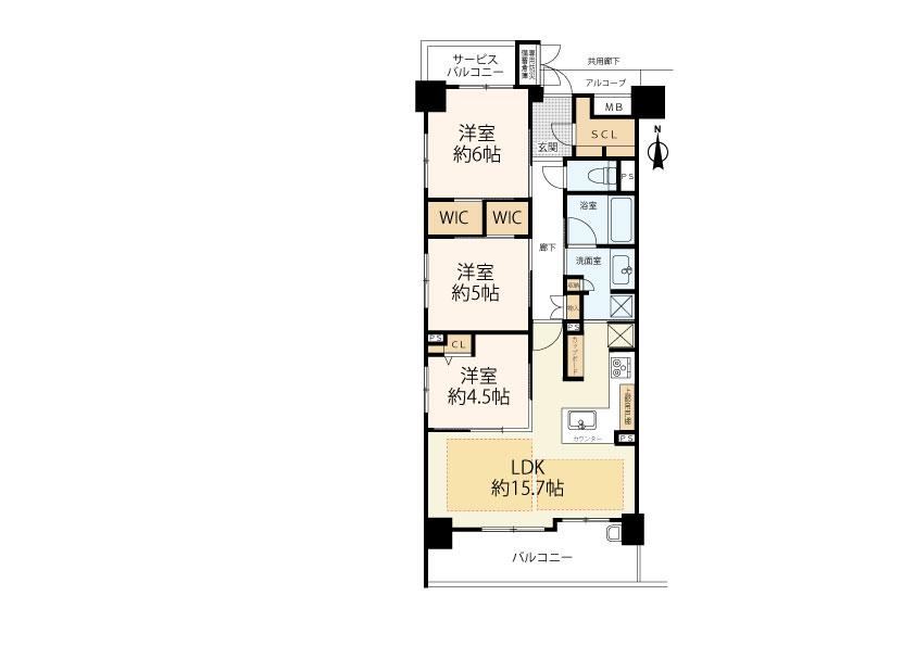 3LDK apartment in Minami Ward, Kyoto - Photo 1