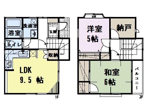 2LDK+S house in Chuo Ward, Chiba - Photo 1
