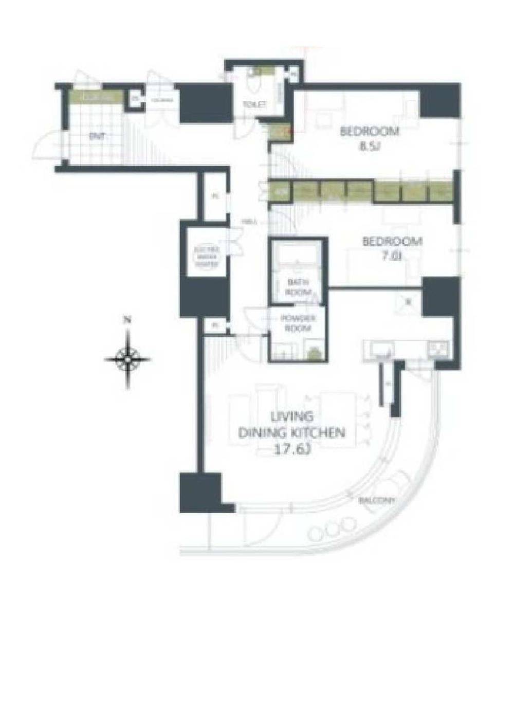 2LDK apartment in Nagano, Nagano - Photo 1