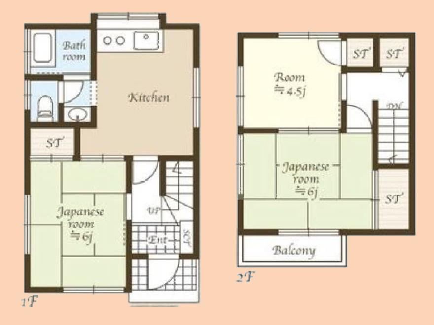 3DK house in Yamato, Kanagawa - Photo 1