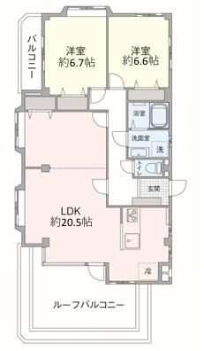 2LDK apartment in Kanazawa Ward, Yokohama, Kanagawa - Photo 1