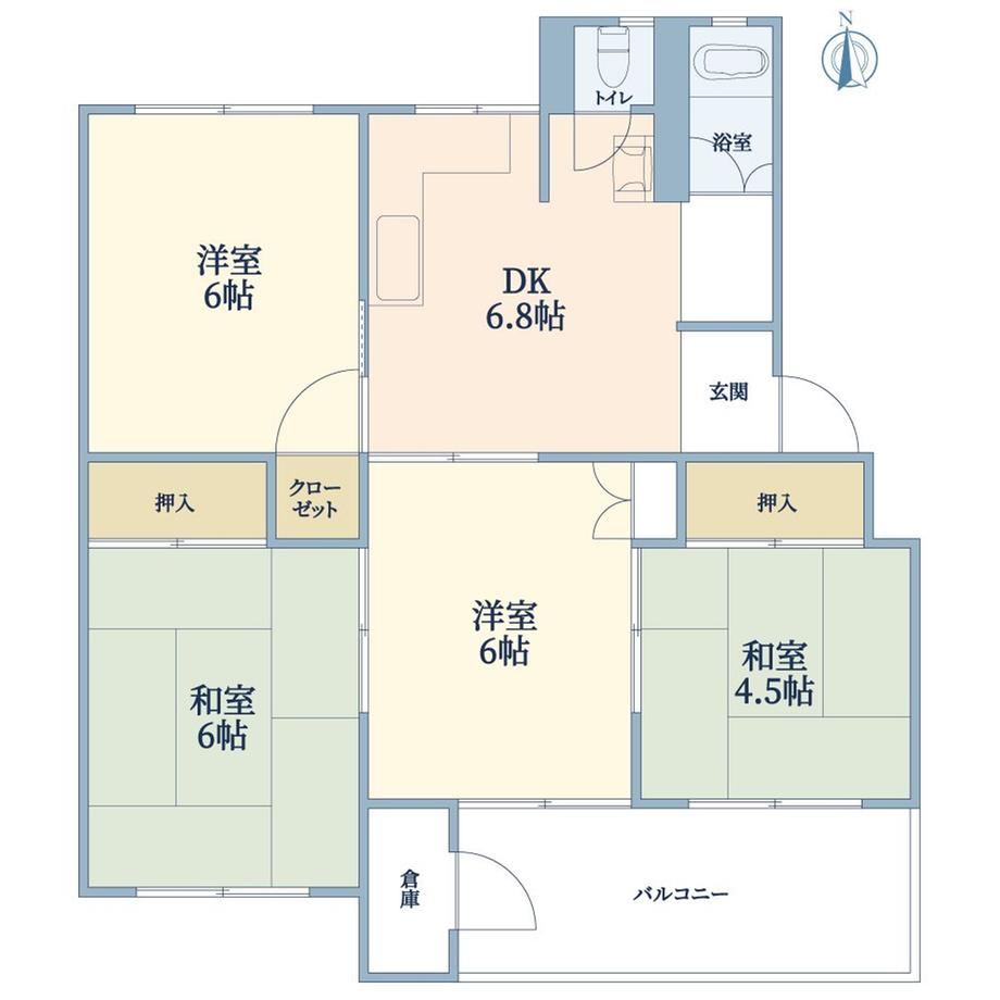 4DK apartment in Sumiyoshi Ward, Osaka - Photo 1