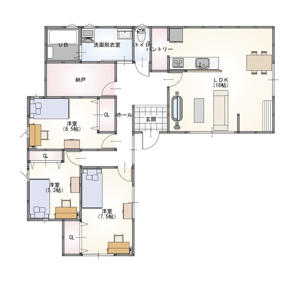 3LDK+S house in Miyagino Ward, Sendai, Miyagi - Photo 1