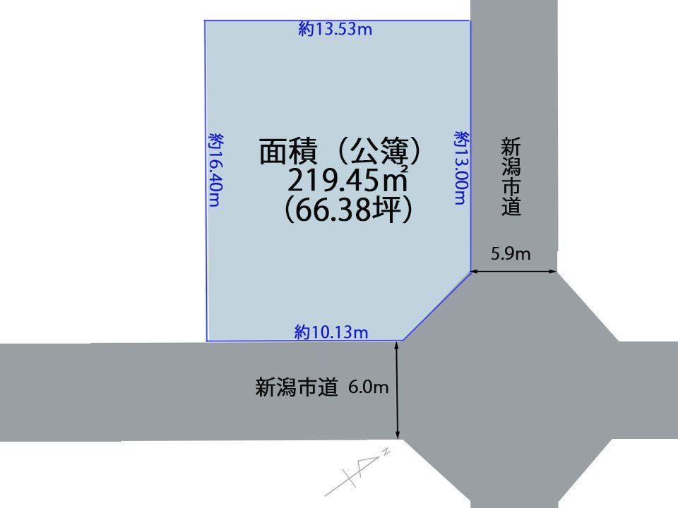 219 m² land in Nishi Ward, Niigata - Photo 1