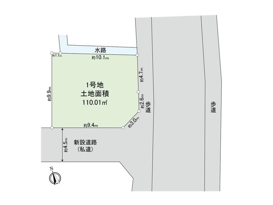 110 m² land in Higashimurayama, Tokyo - Photo 1