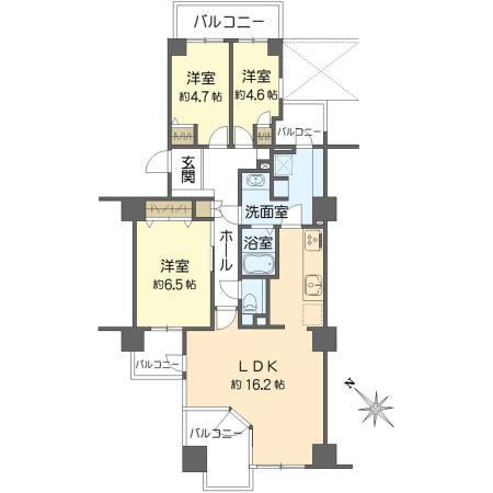 3LDK apartment in Kanazawa Ward, Yokohama, Kanagawa - Photo 1