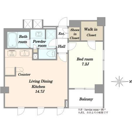 1LDK apartment in Toshima Ward, Tokyo - Photo 1