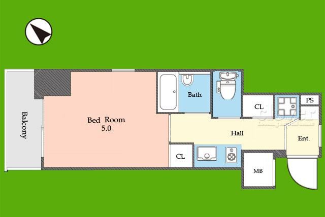 1K apartment in Shinagawa Ward, Tokyo - Photo 1