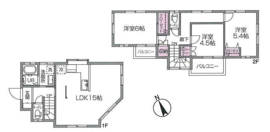 3LDK house in Tsurugashima, Saitama - Photo 1