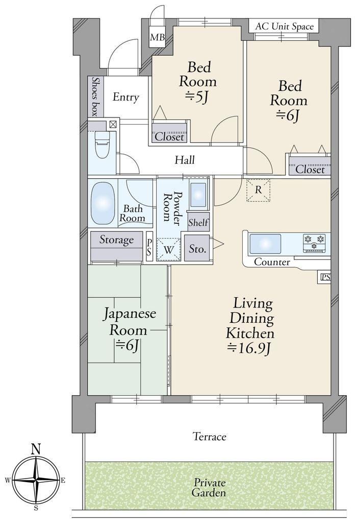 3LDK apartment in Nakagyo Ward, Kyoto - Photo 1
