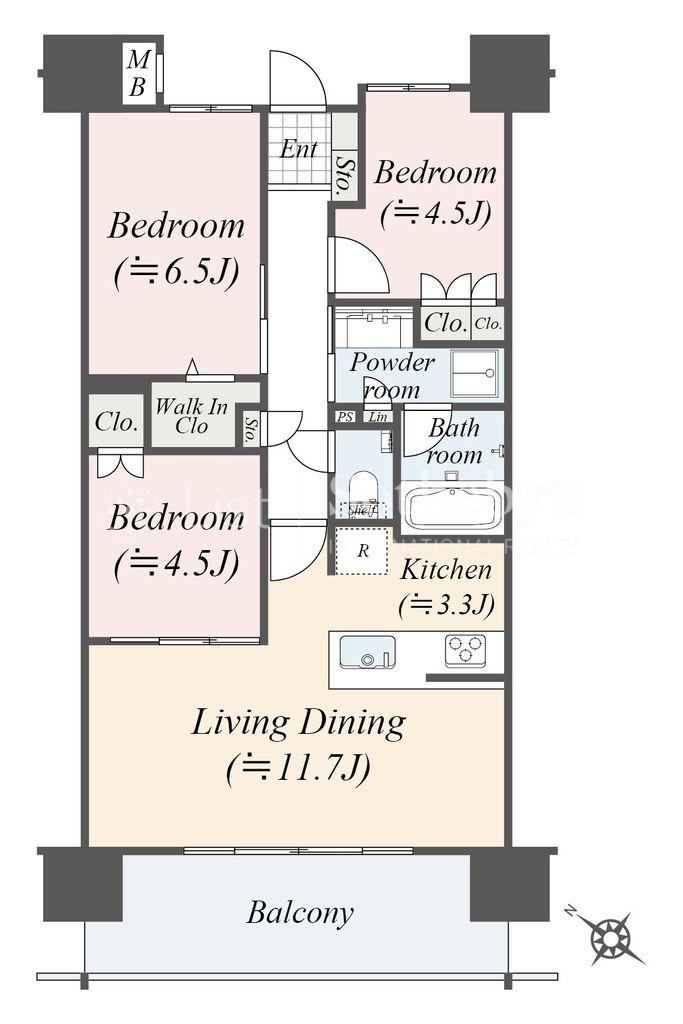 3LDK apartment in Naha, Okinawa - Photo 1