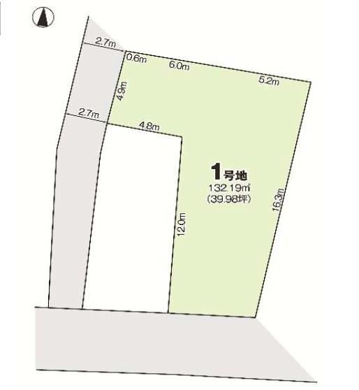 132 m² land in Nishi Ward, Nagoya, Aichi - Photo 1