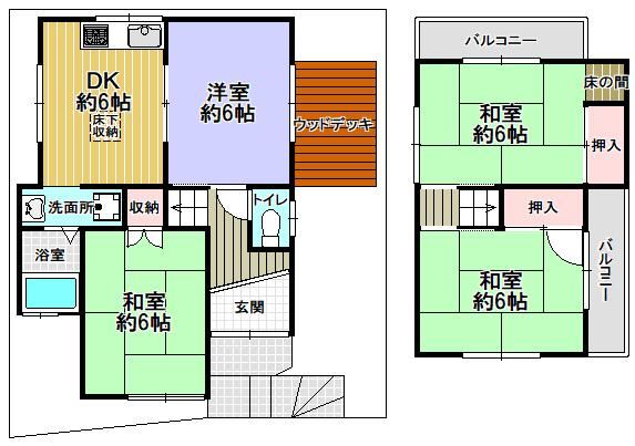 4DK house in Hirakata, Osaka - Photo 1
