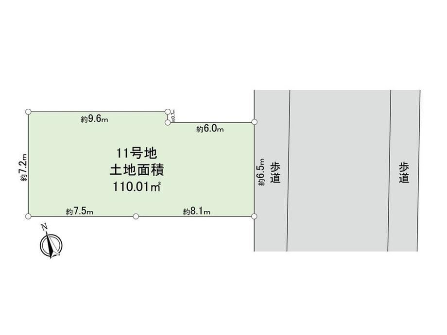 110 m² land in Higashimurayama, Tokyo - Photo 1