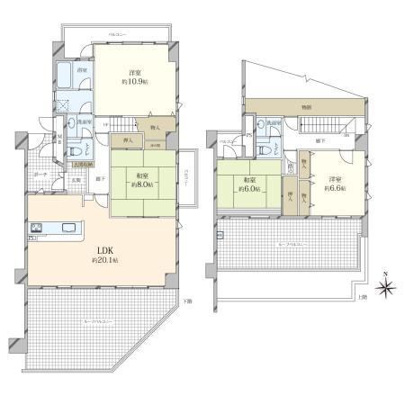 4LDK apartment in Nishi Ward, Kobe, Hyogo - Photo 1