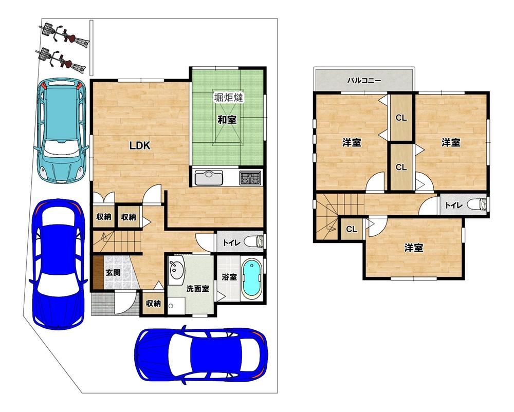 4LDK house in Nishi Ward, Sakai, Osaka - Photo 1
