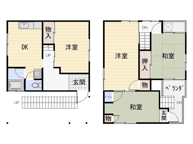 4DK house in Suminoe Ward, Osaka - Photo 1