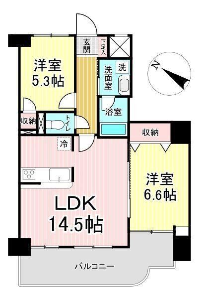 2LDK apartment in Taihaku Ward, Sendai, Miyagi - Photo 1