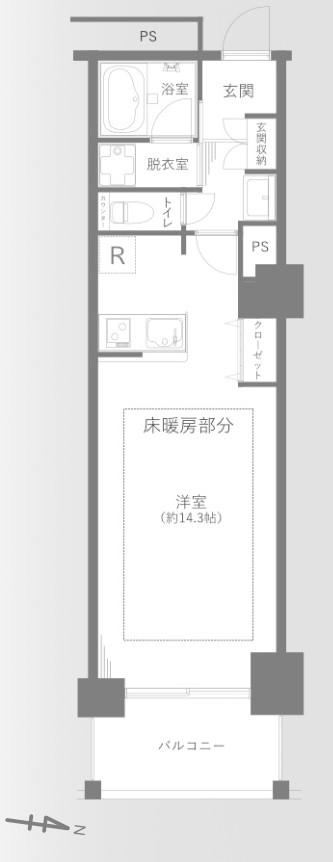 studio apartment in Minato Ward, Tokyo - Photo 1