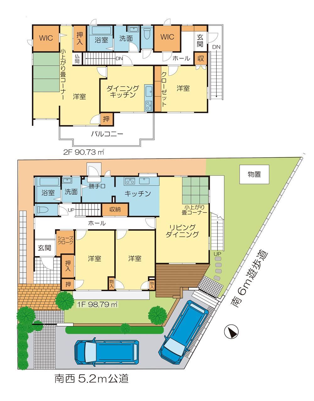 4LDDKK+2S house in Kawagoe, Saitama - Photo 1