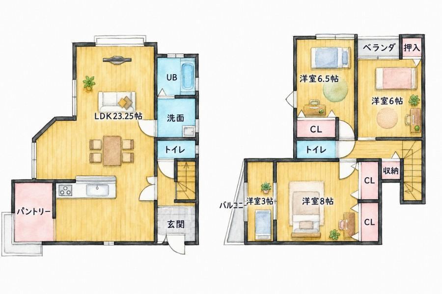 3LDK house in Neyagawa, Osaka - Photo 1