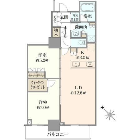 2LDK apartment in Kita Ward, Tokyo - Photo 1