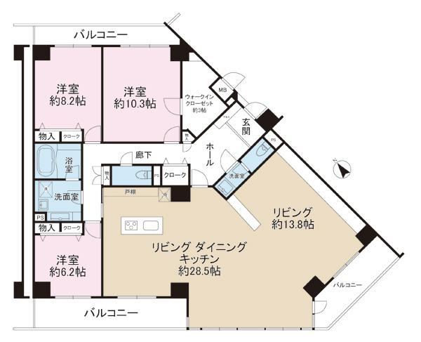 3LDK apartment in Kamakura, Kanagawa - Photo 1