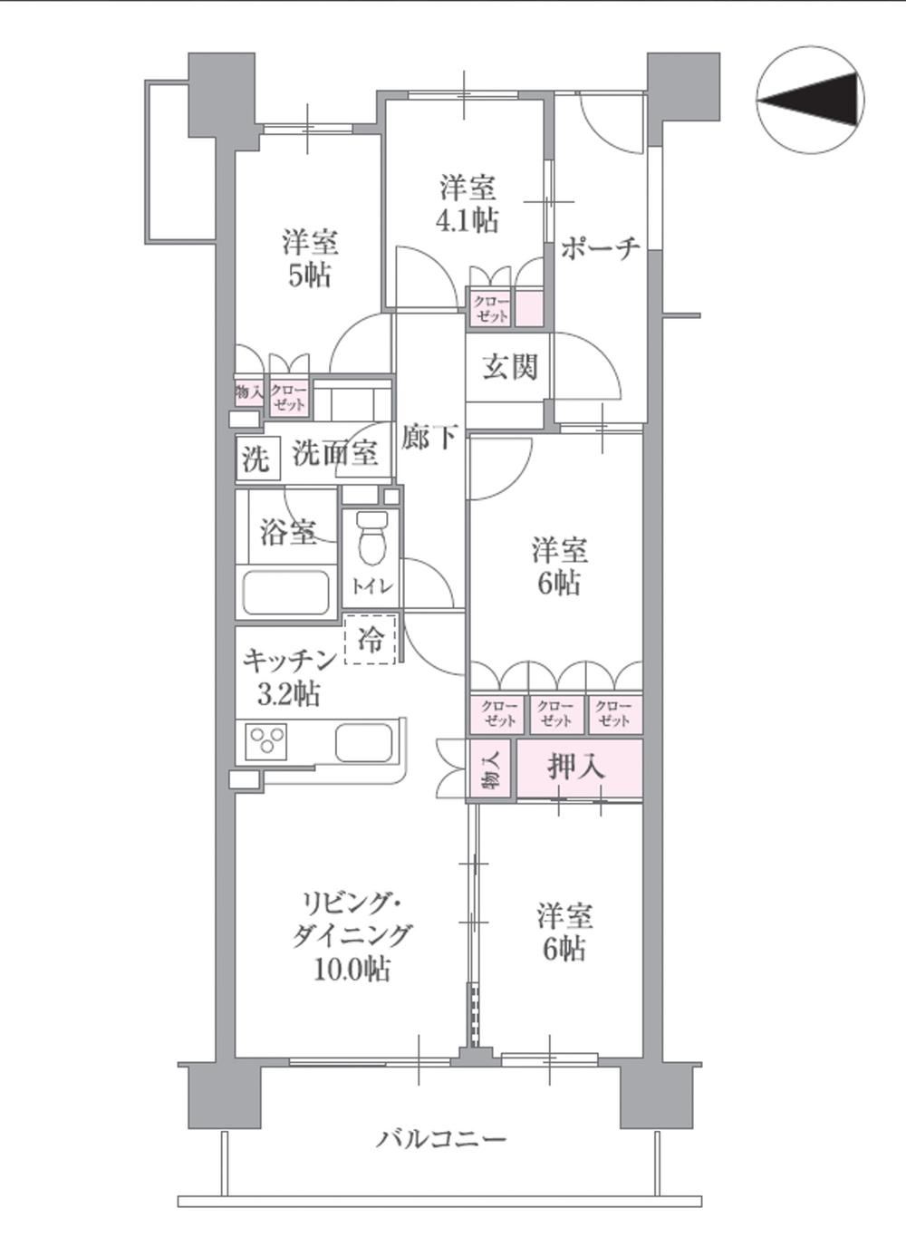 4LDK apartment in Machida, Tokyo - Photo 1