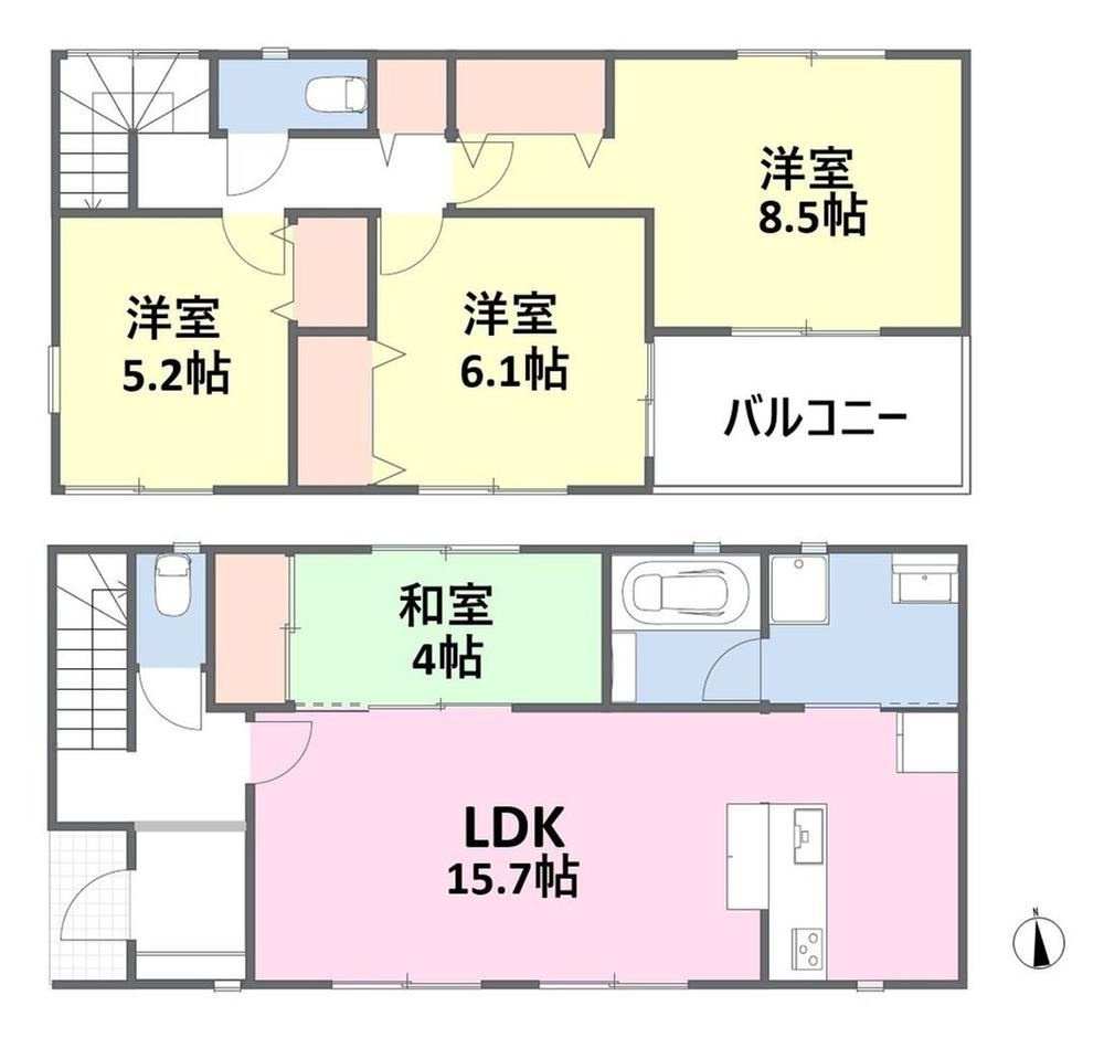 4LDK house in Soka, Saitama - Photo 1