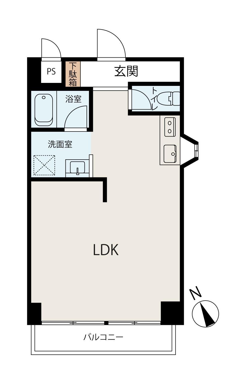 studio apartment in Tama, Tokyo - Photo 1