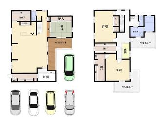 3LDK+S house in Kaizuka
