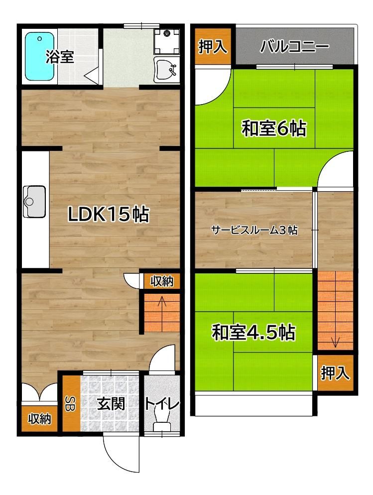 3LDK house in Fushimi Ward, Kyoto - Photo 1