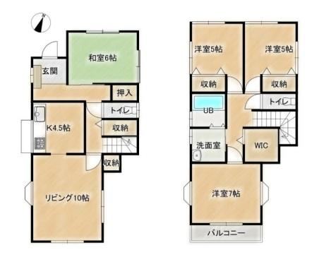 4LDK house in Soka, Saitama - Photo 1