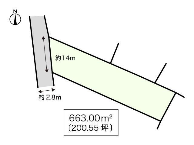 663 m² land in Matsumoto, Nagano - Photo 1