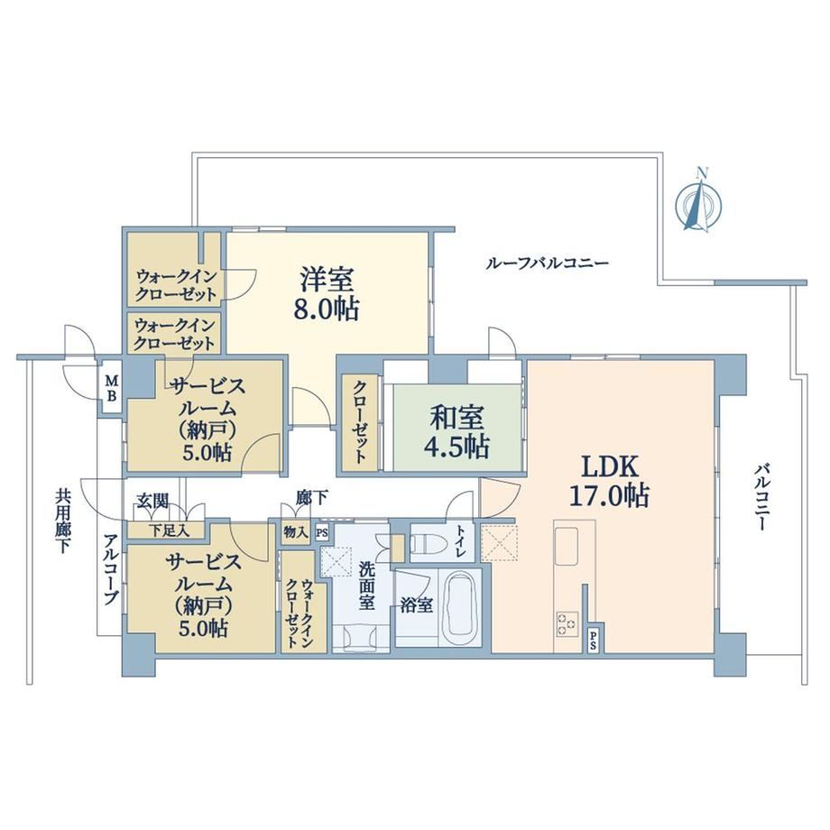 2LDK+S apartment in Nishikyo Ward, Kyoto - Photo 1